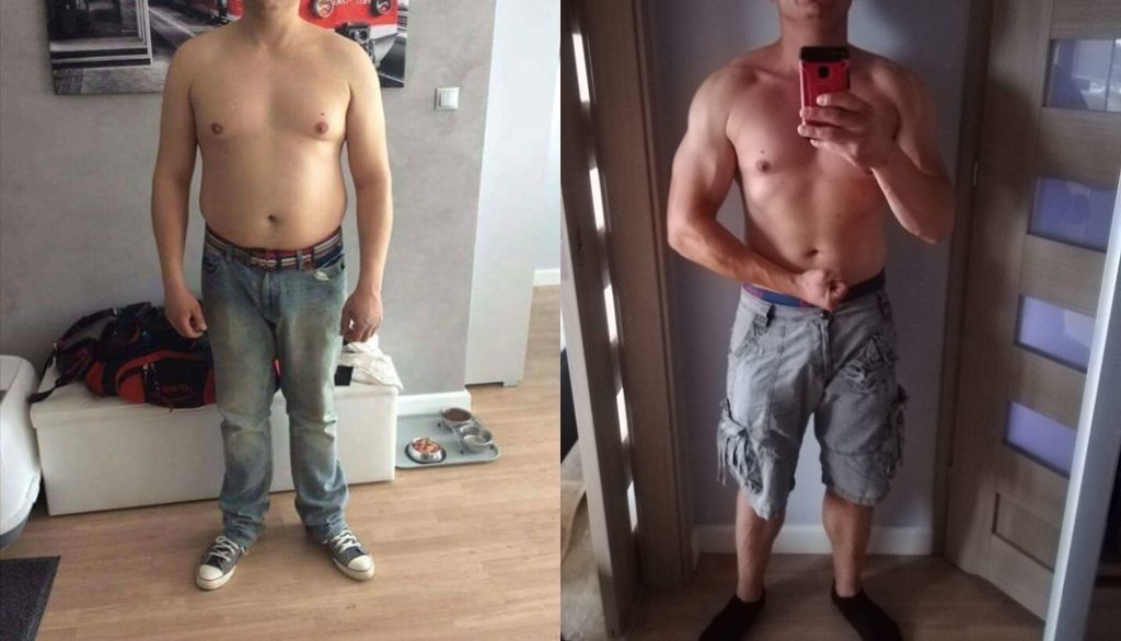 Filip Filip na początku swojej przygody z siłownią miał w planach tylko lekką redukcję wagi ciała, dziś z całą pewnością jego cele i aspiracje sięgają zdecydowanie wyżej. Filip to przykład na to jak wraz ze zmieniającą się sylwetką zmienił się jego tok myślenia, postrzegania diety i suplementacji oraz zwiększania swojej wiedzy na temat treningu i angażowania mięśni. Dziś Filip słyszy słowa, nie tylko schudłeś, ale także a przede wszystkim ale „przypakowałeś”. Filip ciągle dąży do rozwoju swojej sylwetki, stawiając sobie nowe cele. Jego hasłem przewodnim na siłowni są słowa bardzo znanego w świecie sportów siłowych Mariusz Pudzianowskiego „Pudziana” które brzmią „cierpliwy i kamień ugotuje” Wierzę, że to nie koniec sukcesów Filipa.